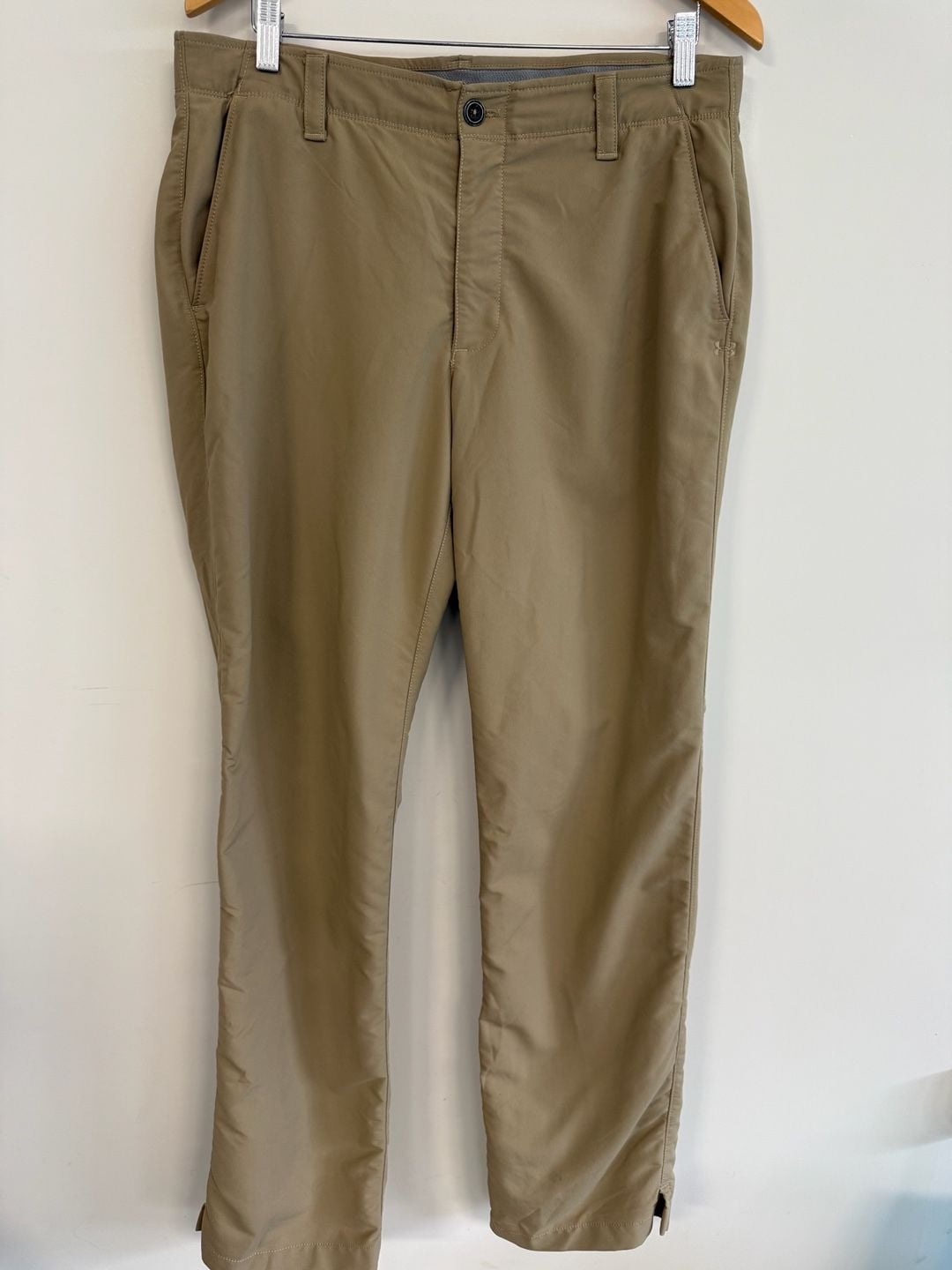 Under Armour Mens Match Play Golf Pants  Khaki 3632